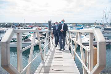  El Cabildo invertirá 1,6 millones en el Puerto de Taliarte para explotar su potencial pesquero, científico y deportivo/TA.